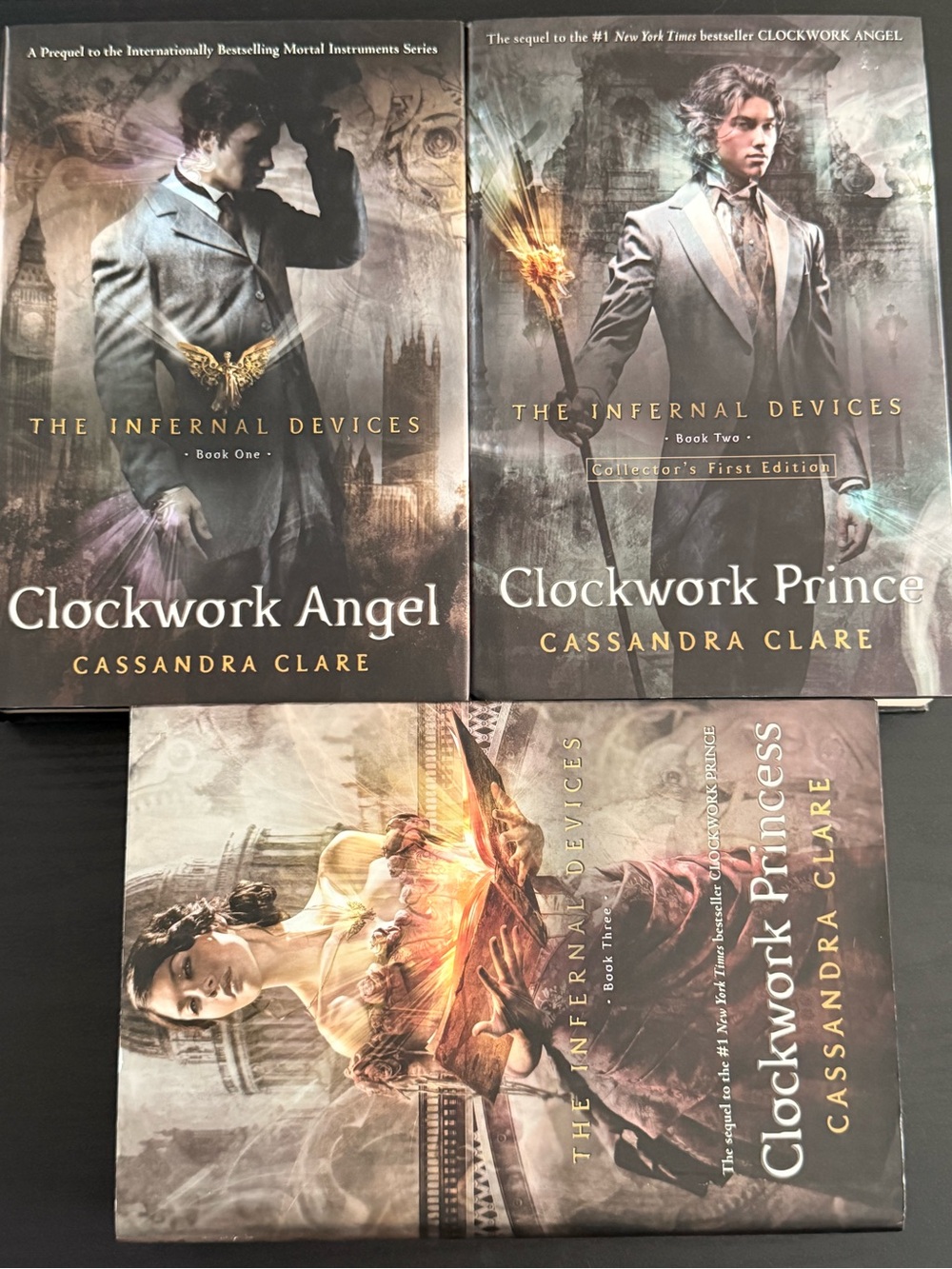 The infernal devices book one, two and three